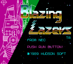 Blazing Lazers screenshot 3 for TurboGrafx-16